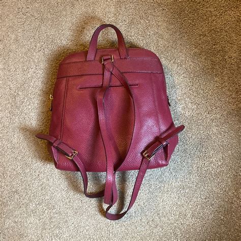 michael kors rhea velour burgundy